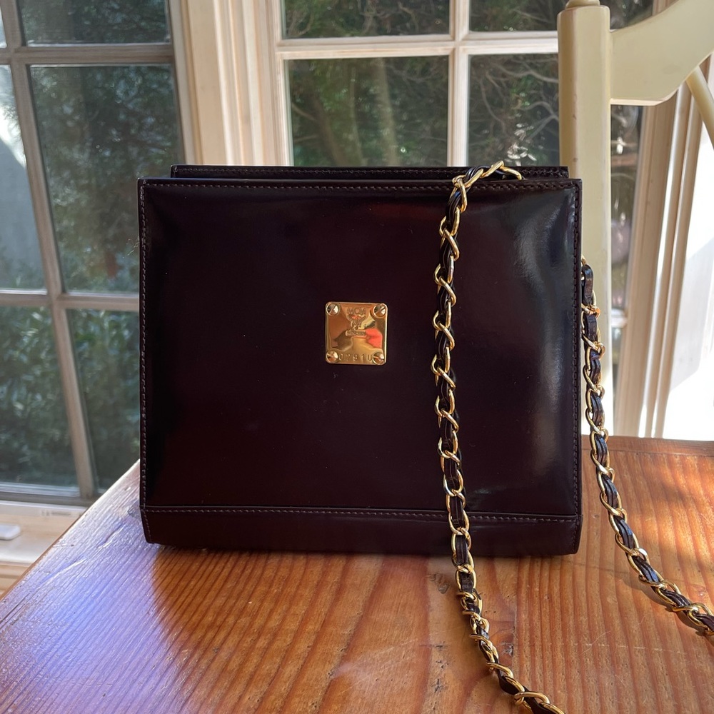 MCM bag in great condition. Brown leather with gorgeous strap.